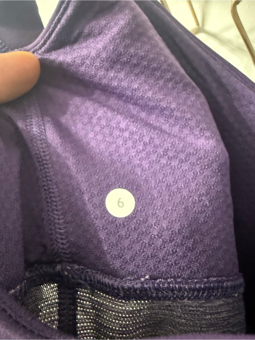 Lululemon Purple Supportive Built-In Bra Tank Dress - Picture 4 of 4